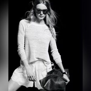 J.Crew Pleated Eyelet Skort in White(Ivory) Size 0